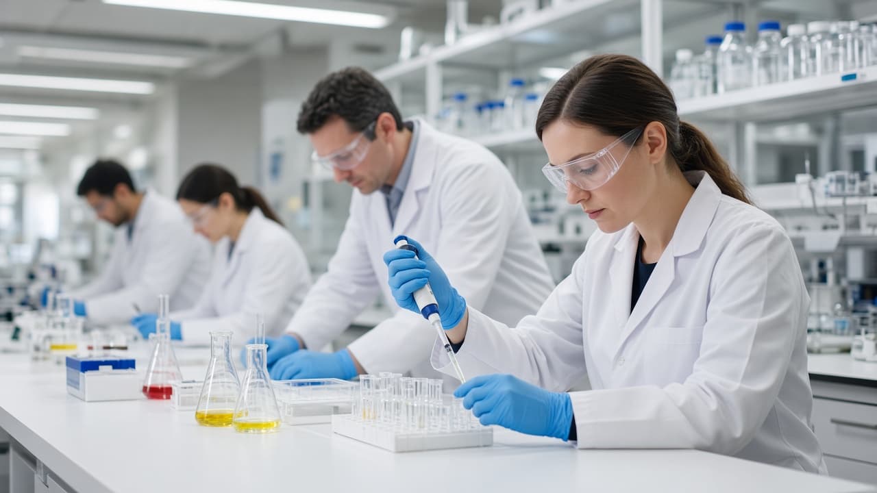 Norex Research Labs clean laboratory