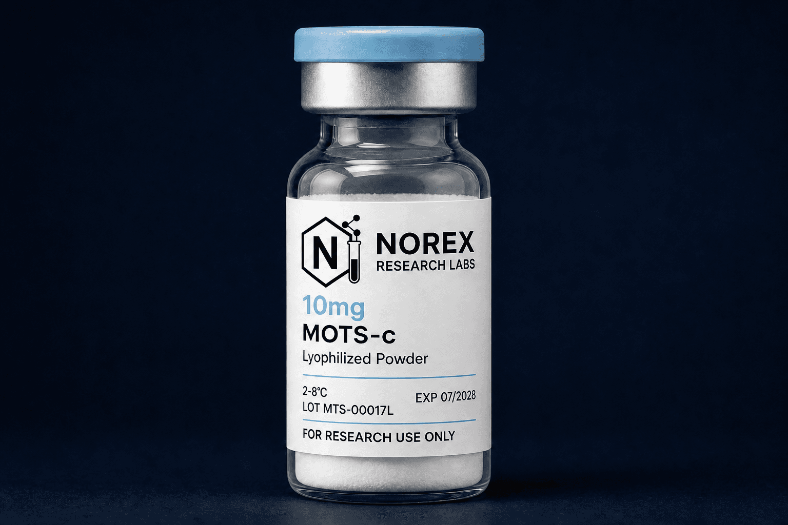 MOTS-c 10mg lyophilized research vial
